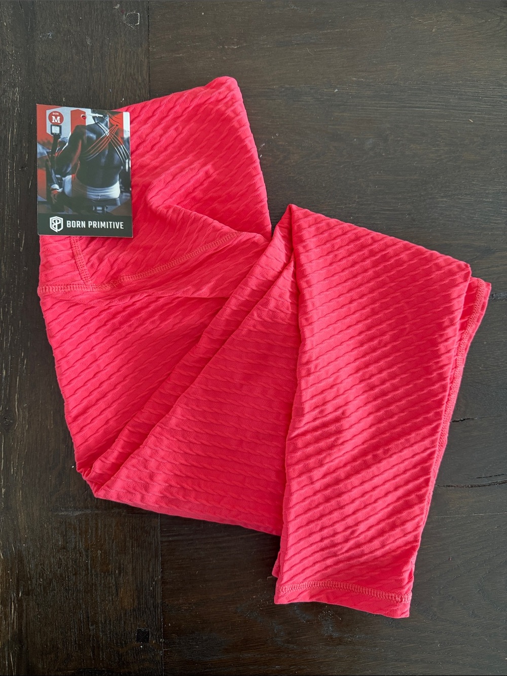 Born Primitive Coral Textured Active Leggings
